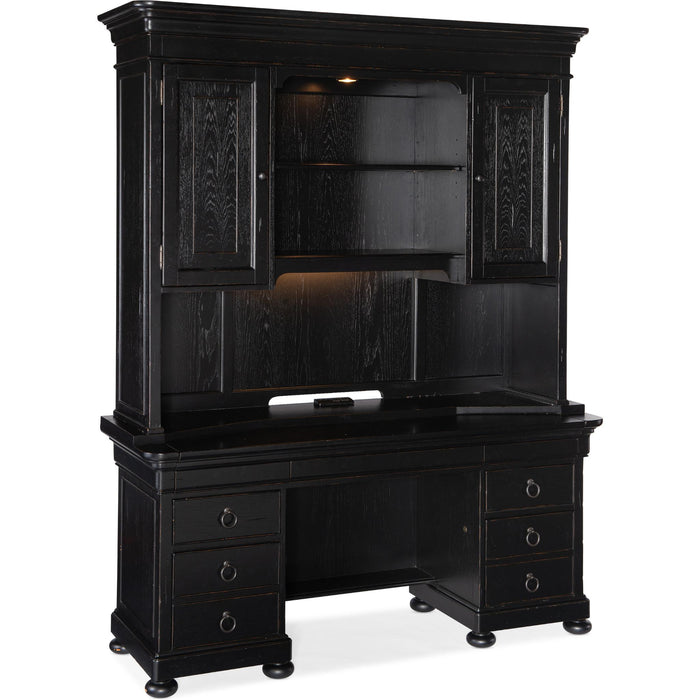 Hooker Furniture Home Office Bristowe Credenza Hutch