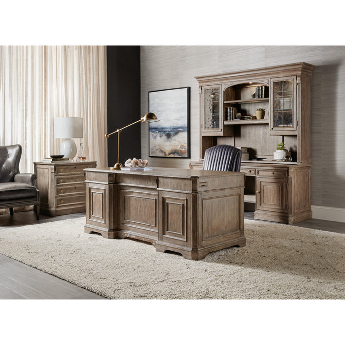 Hooker Furniture Home Office Sutter Traditional Medium Wood Lateral File 