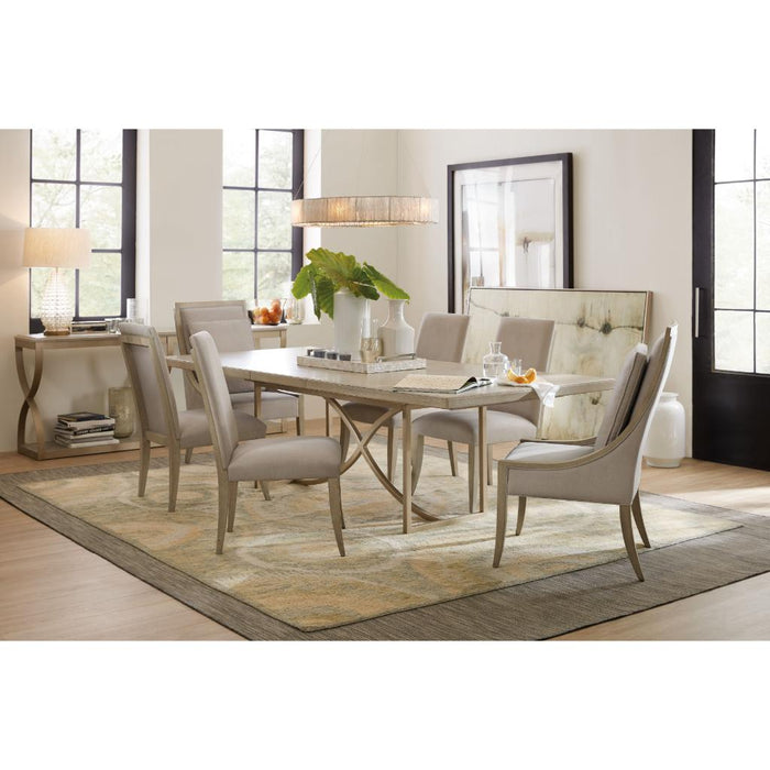Hooker Furniture Elixir 80in Extendable Dining Table w/1-20in Leaf