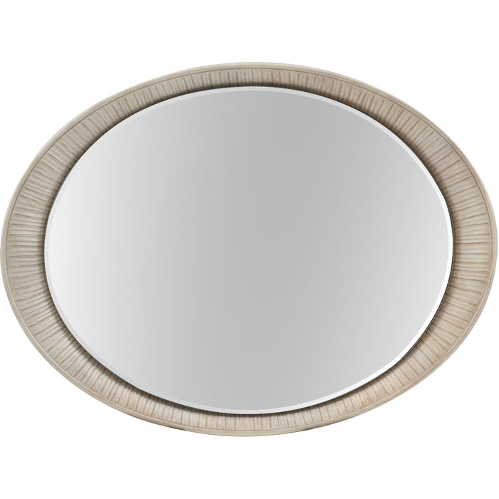 Hooker Furniture Elixir Light Wood Oval Accent Mirror 