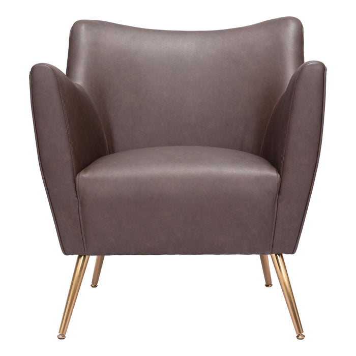 Zuo Modern Zoco Brown Accent Chair