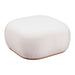 Zuo Modern Azua White Ottoman