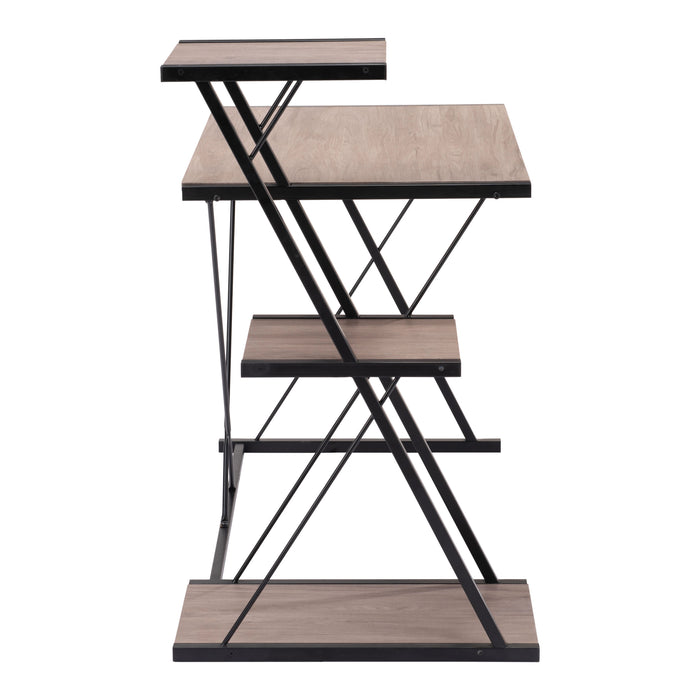 Zuo Tunisia Desk Brown & Black