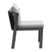 Zuo Modern Horizon Grey Outdoor Dining Chair