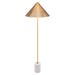 Zuo Bianca Elegant Modern Design with Marble Base Floor Lamp 