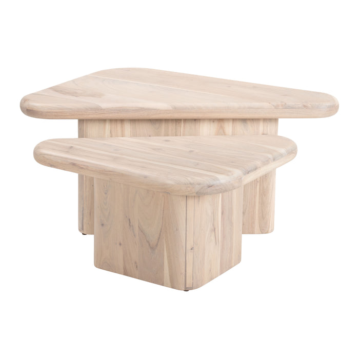 Zuo Navidic Wood Coffee Table Set