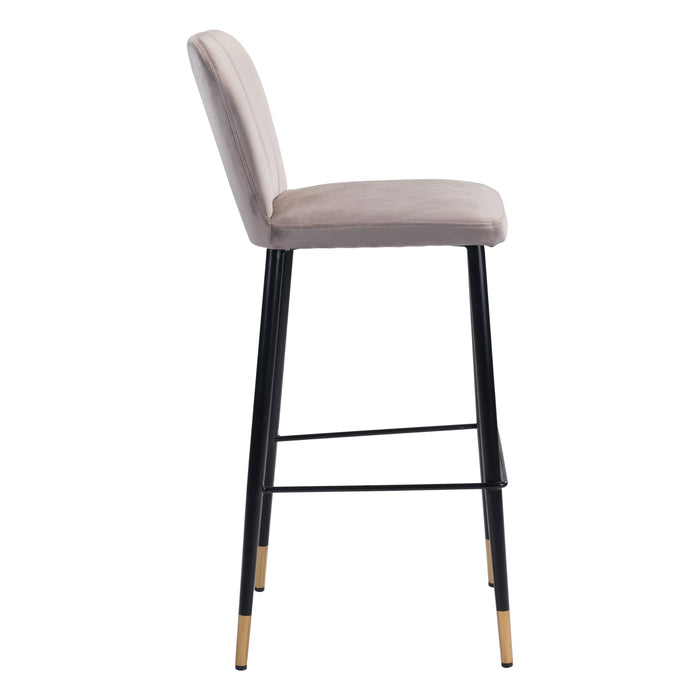 Zuo Manchester Barstool Cream