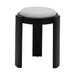 Zuo Modern Banjul Black Ottoman