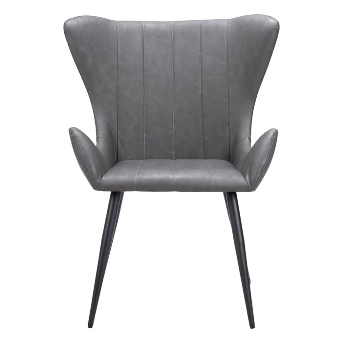 Zuo Alejandro Dining Chair Vintage Gray