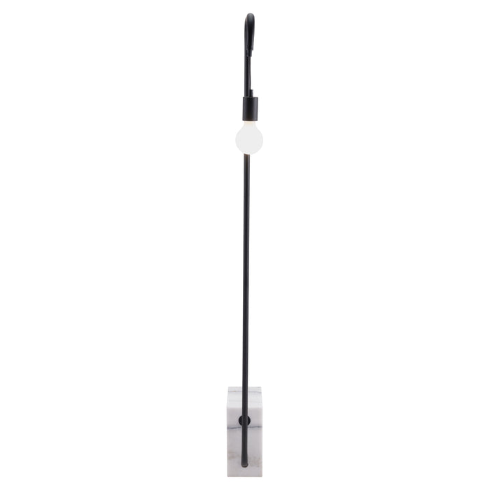 Zuo Lancia Modern Elegance Industrial Floor Lamp Black