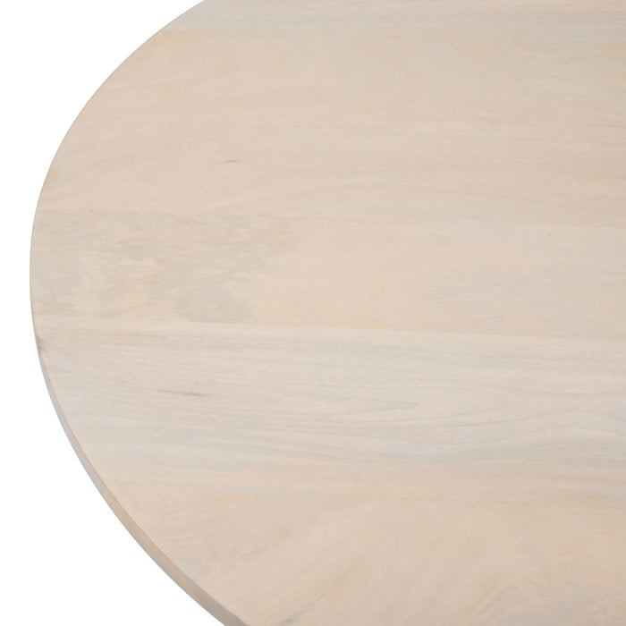 Zuo Bilanka Round Wood Coffee Table