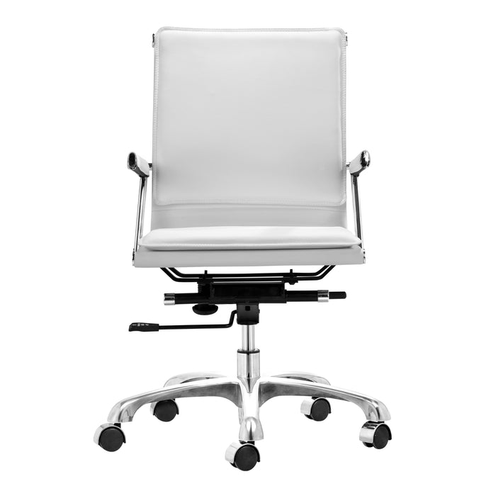 Zuo Lider Plus Office Chair White