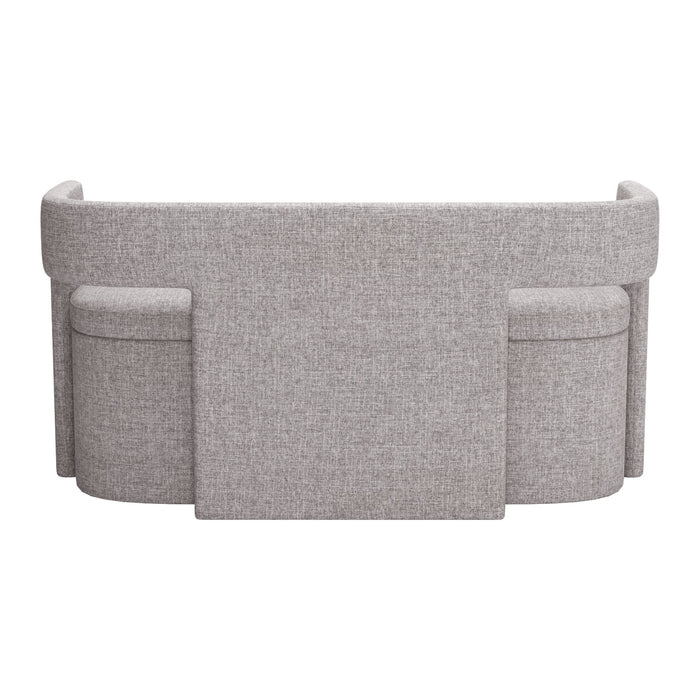 Zuo Papua Storage Bench Gray