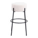 Zuo Blanche Barstool White