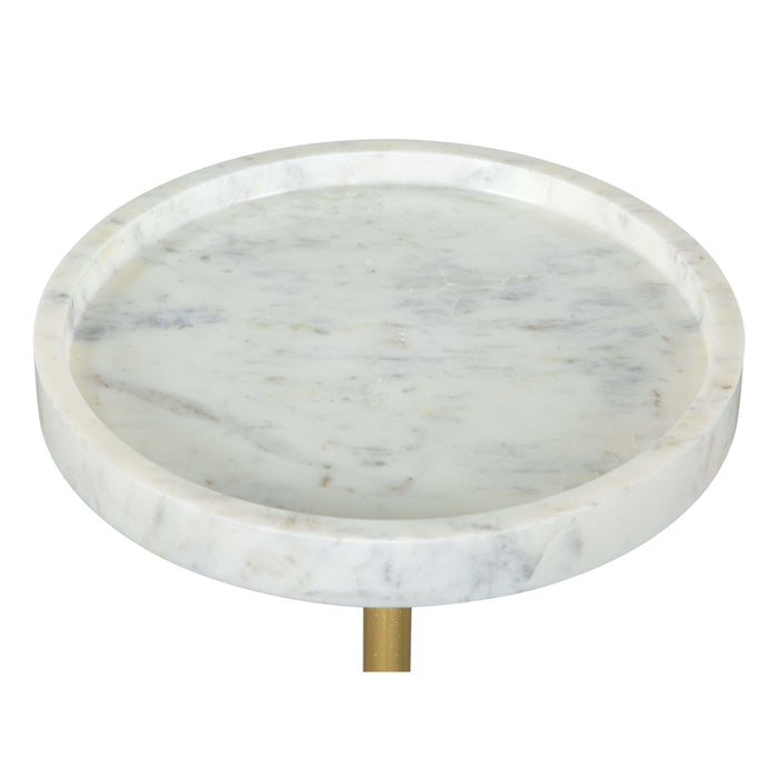 Zuo Johan Marble Side Table