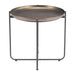 Zuo Bronson Round Side Table