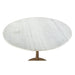 Zuo Fullerton Dining Table White & Gold
