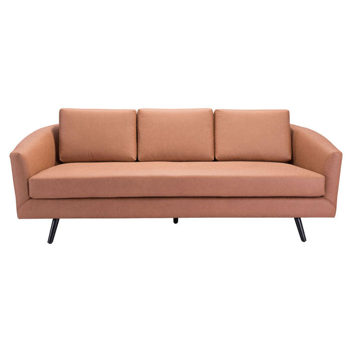 Zuo Modern Divinity Brown Sofa