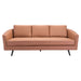 Zuo Modern Divinity Brown Sofa