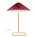 Zuo Charo Modern Glam Electroplated Steel Table Lamp Red & Gold