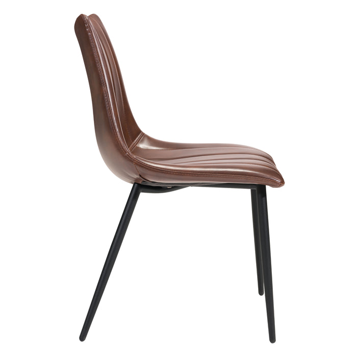Zuo Norwich Dining Chair Brown