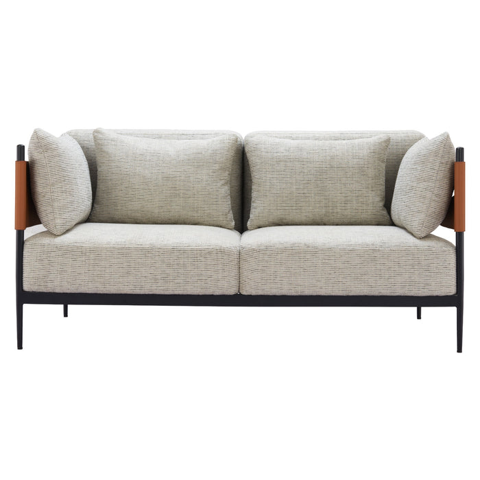 Zuo Modern Stirbe Grey Loveseat