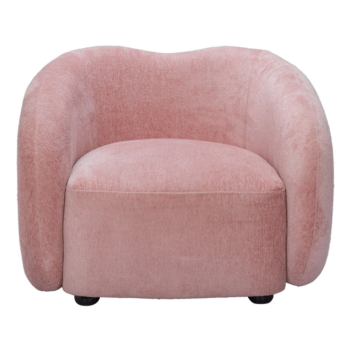 Zuo Modern Tallin Pink Accent Chair