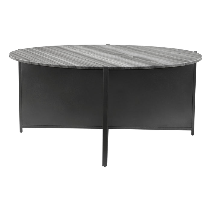 Zuo Mcbride Grey Marble Coffee Table