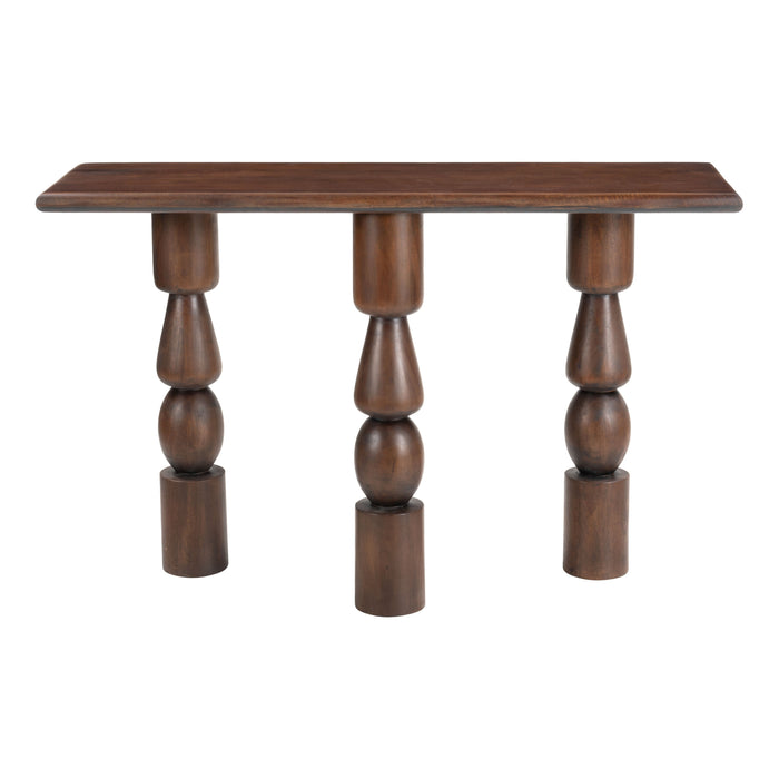 Zuo Modern Split Wood Console Table