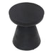 Zuo Sage Round Black Side Table