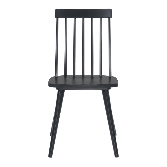 Zuo Ashley Dining Chair Black