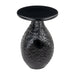 Zuo Piho Round Black Side Table