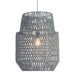 Anderson Teak Daydream Transitional Ceiling Lamp in Gray