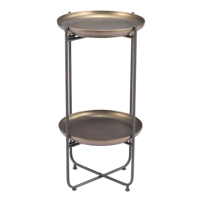 Zuo Bronson Round Accent Table