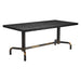 Neum Dining Table Black by Zuo Modern