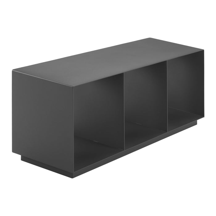 Zuo Kokos Modern Aluminum Design Charcoal Coffee Table