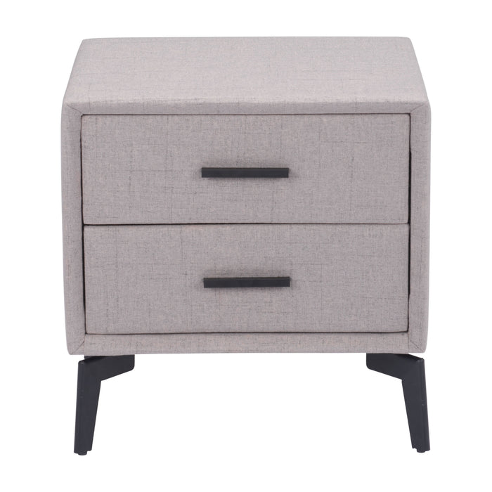 Zuo Halle Grey Side Table