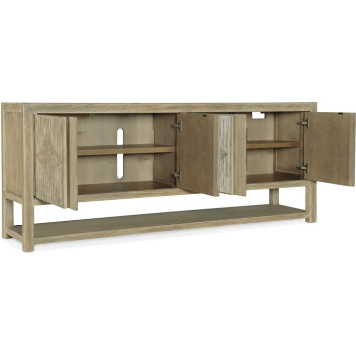 Hooker Furniture Surfrider Light Wood Entertainment Console