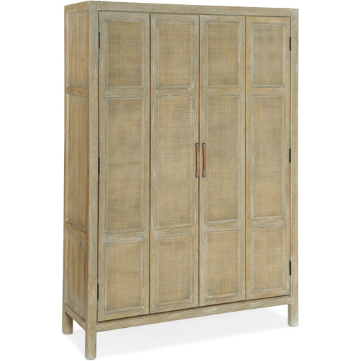 Hooker Furniture Dining Surfrider Light Wood Bar Cabinet 