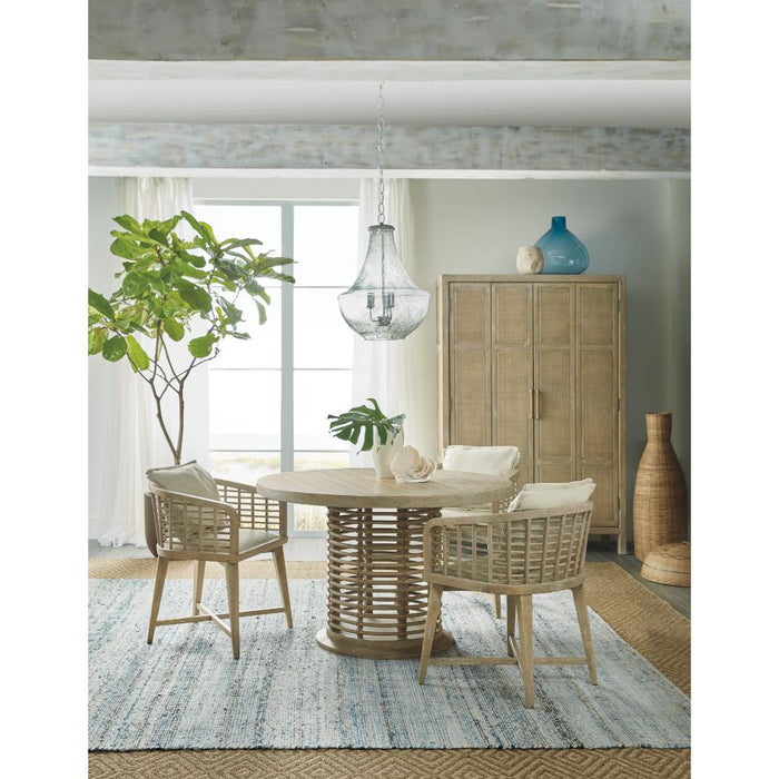Hooker Furniture Casual Dining Surfrider 48in Rattan Round Dining Table
