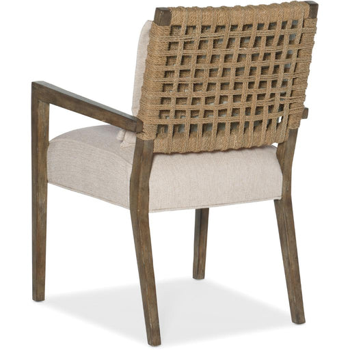 Hooker Furniture Dining Sundance Woven Back Arm Chair