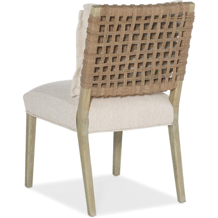 Hooker Furniture Surfrider Woven Back Side Chair