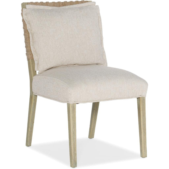 Hooker Furniture Surfrider Woven Back Side Chair