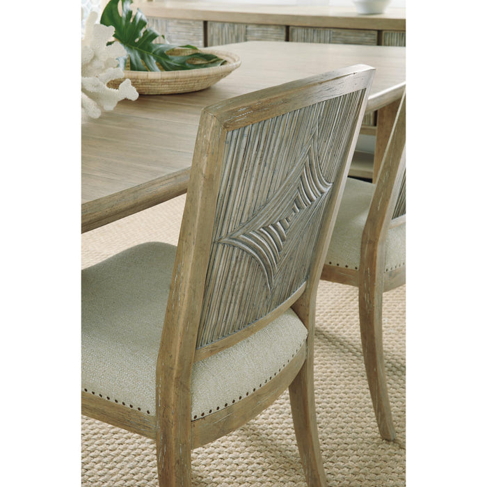 Hooker Furniture Surfrider Carved Back Side Dining Chair