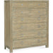 Hooker Furniture Rustic Wood Tall Surfrider Six-Drawer Chest 