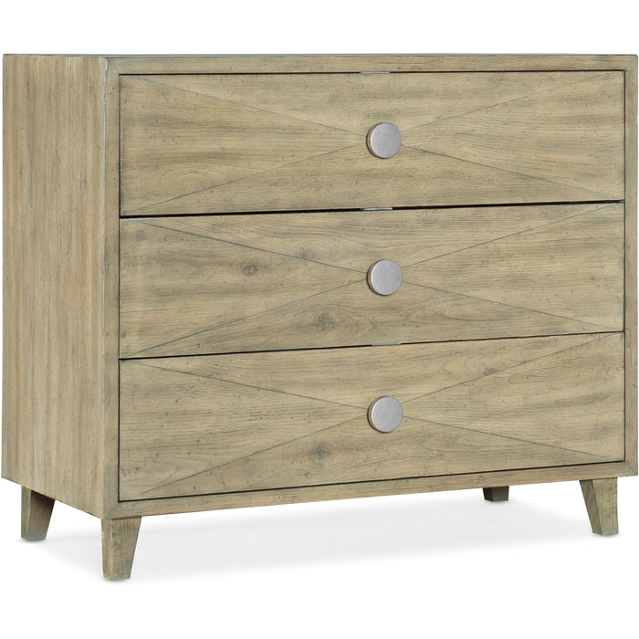 Hooker Furniture Rustic Light Wood Surfrider Bachelors Chest 