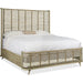 Hooker Furniture Light Wood Surfrider Queen Rattan Bed 