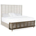 Hooker Furniture Dark Wood Sundance King Rattan Bed