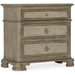 Hooker Furniture Rustic Wood Alfresco Palmieri Three-Drawer Nightstand