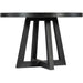 Hooker Furniture Chapman Black Wood Small Dining Table 